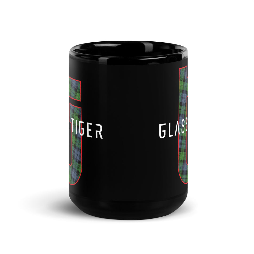 Glass Tiger Tartan Glossy Mug