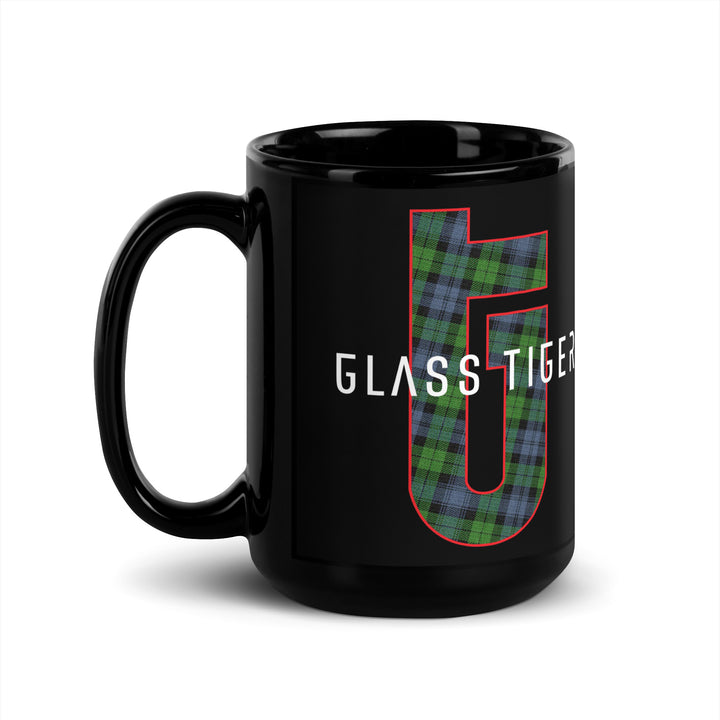 Glass Tiger Tartan Glossy Mug