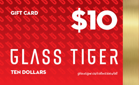Glass Tiger $10 Gift Card
